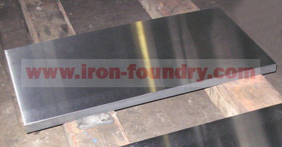 gray iron foundation plate