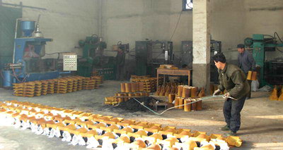 shell molding workshop